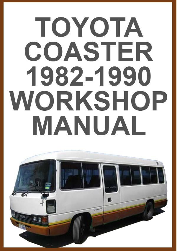 Toyota Coaster Manual